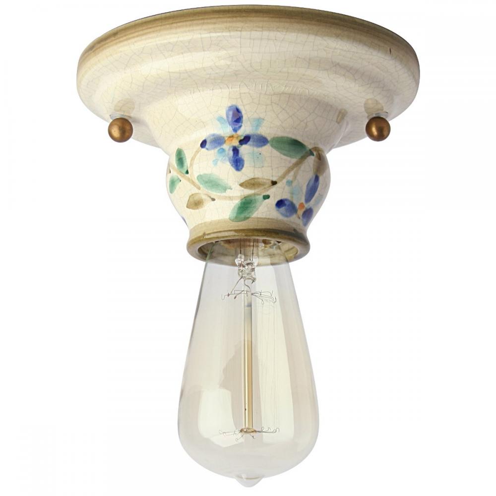 keramicka stropna lampa stredomorsky popraskany vzor malovana talianska osvetlenie lampy interierovy dizajn obyvacka spalna kupelna spot budapest obchod s lampami country chalupa.jpg